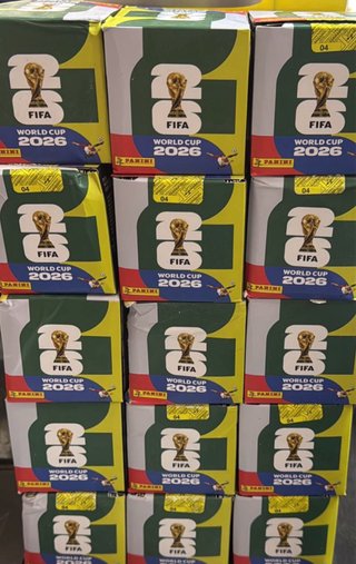 Cajas Panini Mundial FIFA 2026