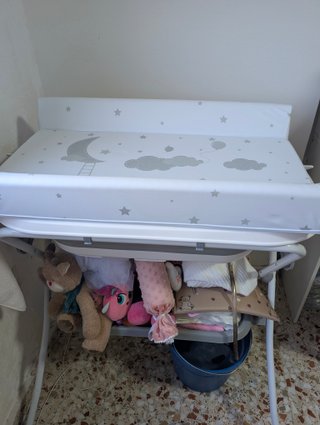 Bañera cambiador bebé