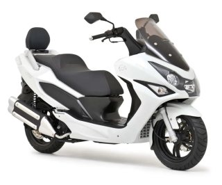 Daelim S3 125 Scooter Maxi Blanca