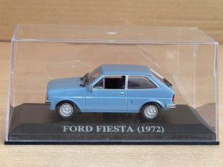 FORD FIESTA (1972 matrícula Valencia 1:43 die-cast