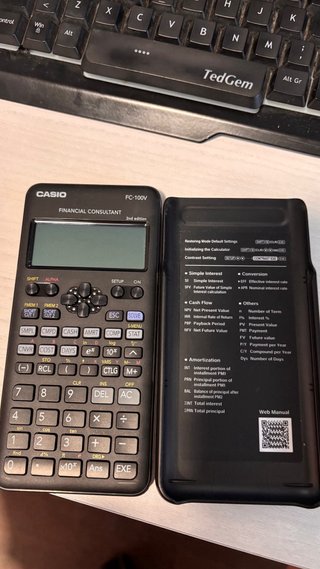 Calculadora Financiera Casio FC-100V Nueva
