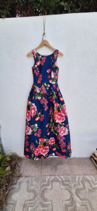 Vestido Herysa largo floral Talla M
