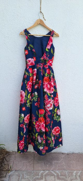 Vestido Herysa largo floral Talla M