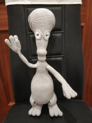 Muñeco Roger Amigurumi Tejido