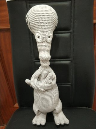 Muñeco Roger Amigurumi Tejido