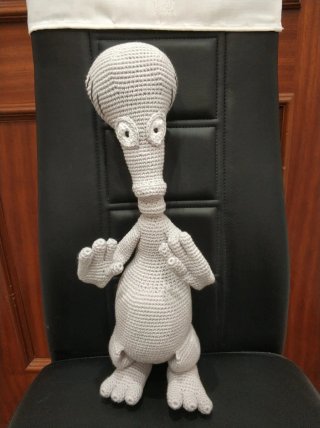 Muñeco Roger Amigurumi Tejido
