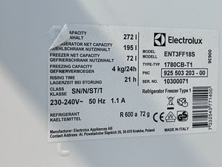 Frigorífico Combi Electrolux ENT3FF18S sólo 4 años