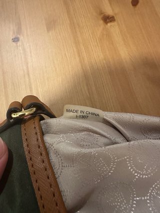 Bolso Michael Kors Verde y Marrón
