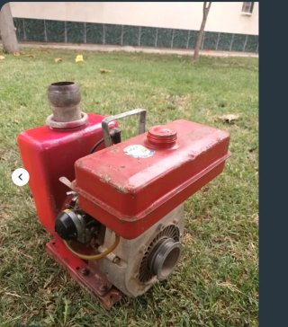 Bomba de agua para labores agrícolas