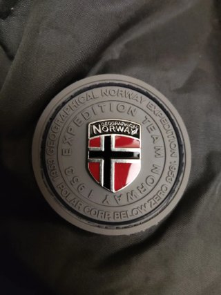 Cazadora Geographic Norway gris talla S