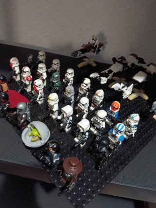 Lote Star Wars Figuras y Vehículos