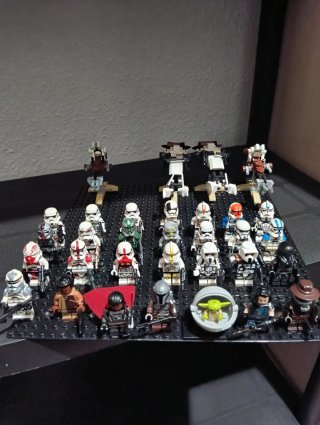 Lote Star Wars Figuras y Vehículos