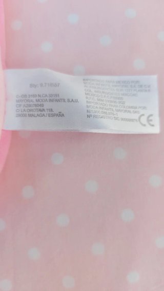 Dou Dou Osito Rosa Mayoral Bebé