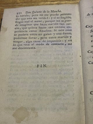 Don Quijote de la Mancha 1804 Tomo II Cervantes
