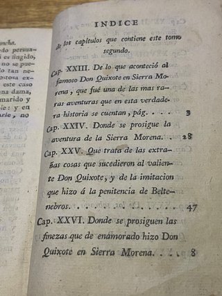 Don Quijote de la Mancha 1804 Tomo II Cervantes