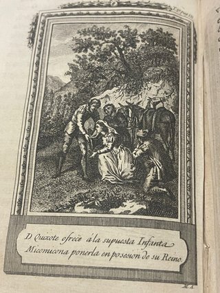 Don Quijote de la Mancha 1804 Tomo II Cervantes