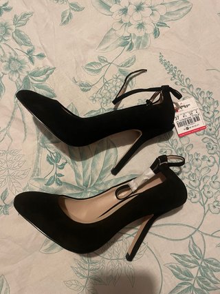 Zapatos de tacón negros talla 37