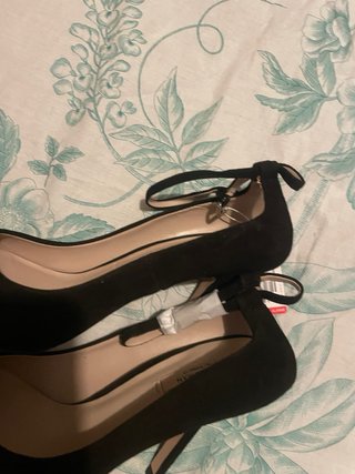 Zapatos de tacón negros talla 37