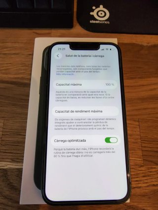 iPhone 13 mini 256 GB Verde - Impecable