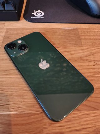 iPhone 13 mini 256 GB Verde - Impecable