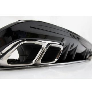 Difusor de paragolpes trasero para Mercedes Clase