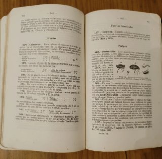 Recetario doméstico 1925.