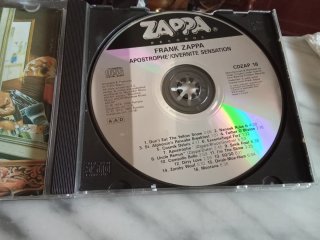 CD Frank Zappa Apostrophe / Overnite Sensation