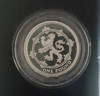 2 Monedas Plata 1 Libra Reino Unido