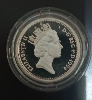 2 Monedas Plata 1 Libra Reino Unido