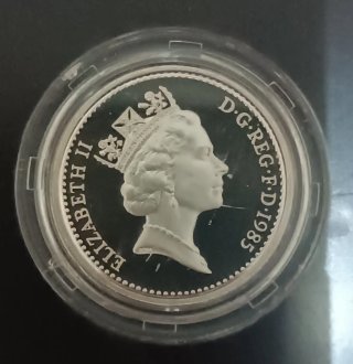 2 Monedas Plata 1 Libra Reino Unido