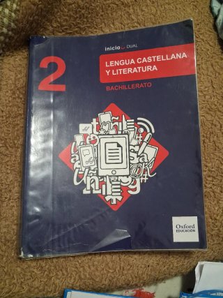 Lengua castellana y literatura, 2 Bachillerato