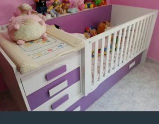 Cama infantil con cajones