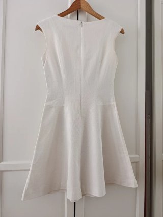 Vestido blanco - Zara