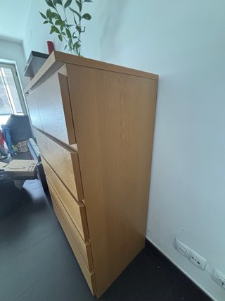 2 Cómodas MALM Ikea Marrón Claro / Sinfonier