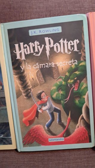 Colección completa libros  Harry Potter