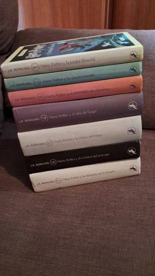 Colección completa libros  Harry Potter