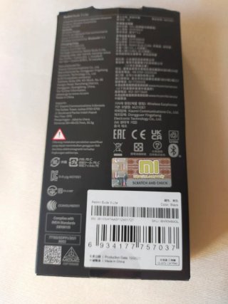 Auriculares Xiaomi Redmi Buds 3 Lite Negros