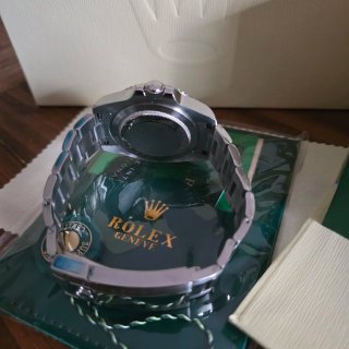 Reloj Rolex Plata y Verde GMT-Master II