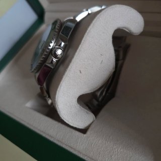 Reloj Rolex Plata y Verde GMT-Master II