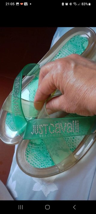 ciabatte infradito vintage Just Cavalli Beachwear