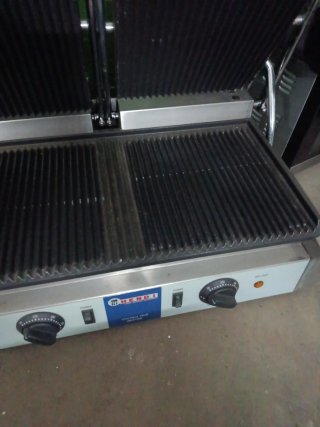 Plancha industrial HENDI doble