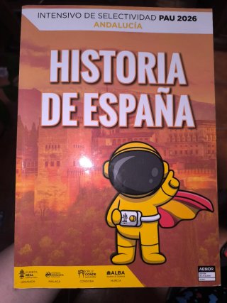 Intensivo Selectividad Pau 2026 Andalucía Historia