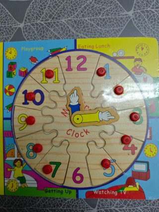 Mi Primer Reloj Educativo Infantil inglés