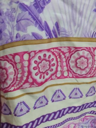 Conjunto blusón y chaqueta lila