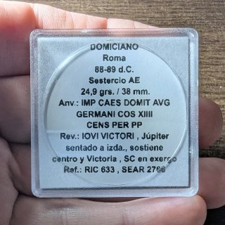 Sestercio Domiciano 88-89 d.C.