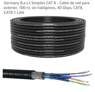 Cable Red CAT 8 caja 100m.