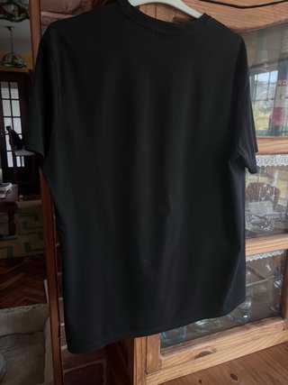 Camiseta Bershka Oversize Calavera Fuego Talla M