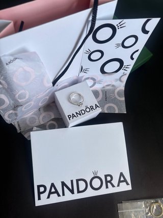 Anillo Pandora Corazón Brillante Plata