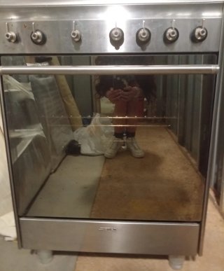 Cocina de gas con horno