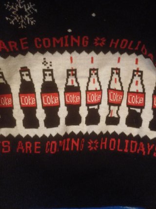 Jersey Navideño Coca-Cola XXL